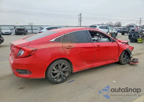 2020 Honda Civic Sport из США, поврежденный, VIN 2HGFC2F85LH570586